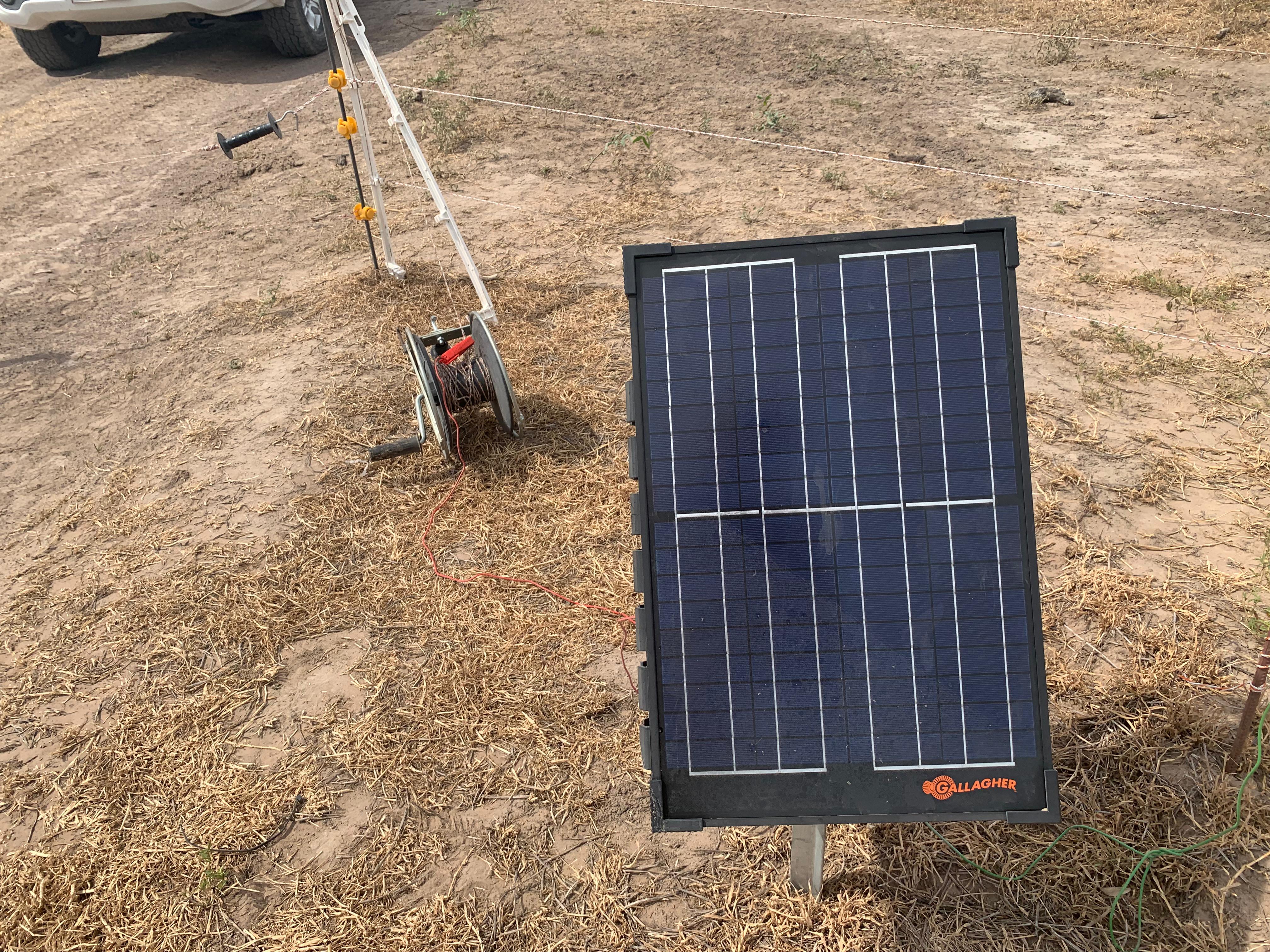 Cercos eléctricos con energía solar